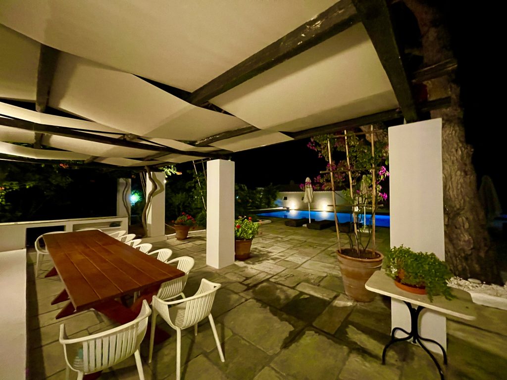 Dining pergola The Azero Skiathos