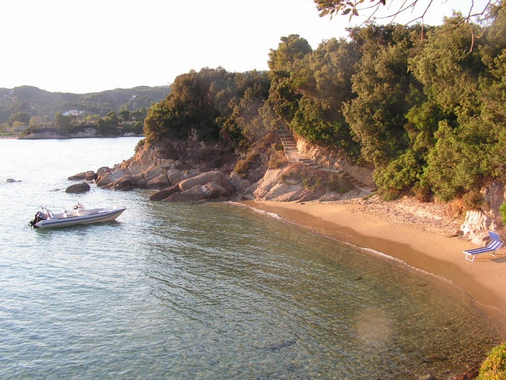 The beach at the Azero Skiathos