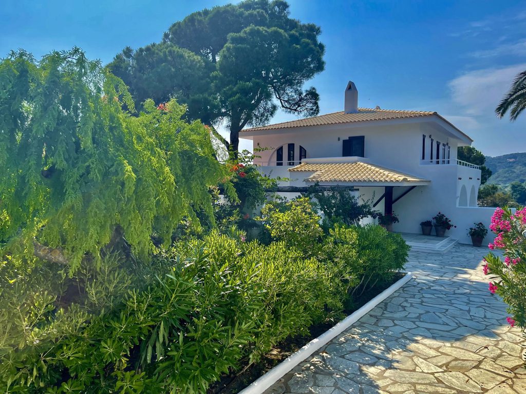 The Azero Skiathos main entrance